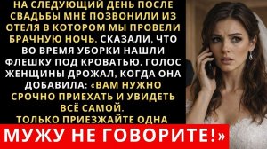 Истории из жизни| На следующий день после свадьбы мне позвонили |Аудио рассказы|Жизненные истории
