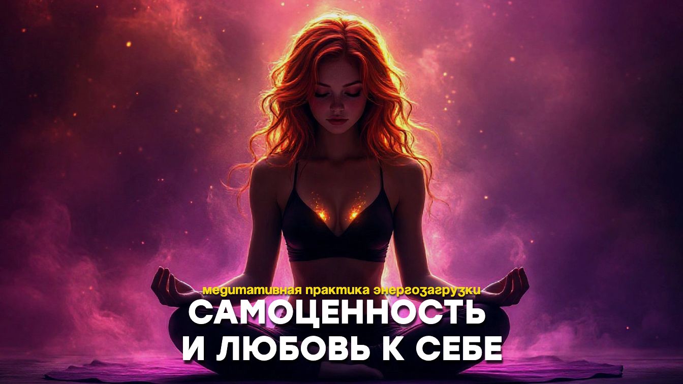 МЕДИТАЦИЯ САМОЦЕННОСТИ | ЭНЕРГОЗАГРУЗКА НА ЛЮБОВЬ К СЕБЕ | NETALIEFLOW