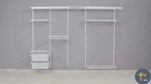 Система сборки навесного хранения на стене