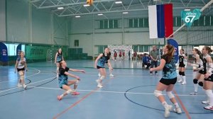 В Смоленске прошёл финал соревнований по волейболу имени Гагарина
