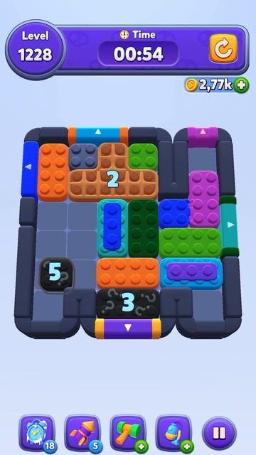 Color Block Jam 1228 Уровень