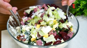 Все спрашивают, как я готовлю такой обалденный салат из пекинской капусты! Все гениальное просто!