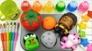 Мультики для детей | Делаем леденец 😱 слайм, краски и сладости