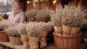 Вербу освящаем с вечера субботы, читая Канон истории Праздника