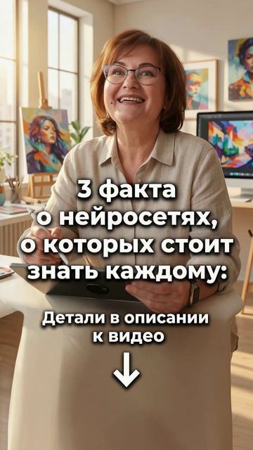 3 факта о нейросетях, о которых стоит знать каждому: