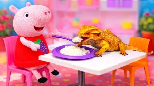 СВИНКА ПЕППА И ДЖОРДЖ НАШЛИ НОВОГО ПИТОМЦА!🦎🏠 Как хлебные крошки и река помогли вернуться домой!🐷