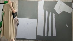 Моделирование. Платье для любого возраста и размера. Выкройка № 2010.