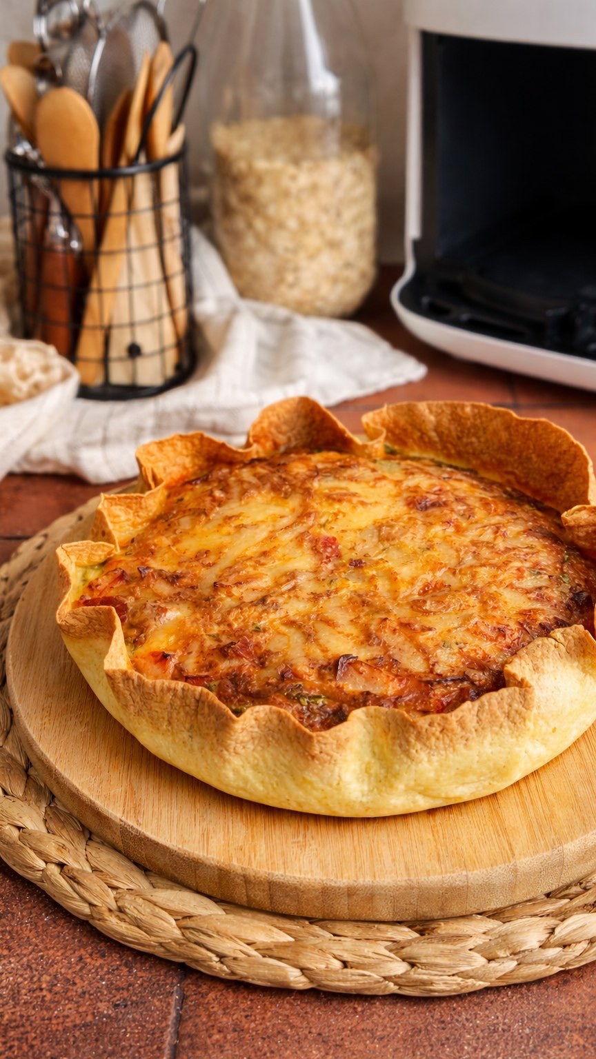 Пп киш в тортилье