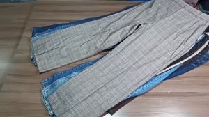 Лот 2472 Сток Джинсы Брюки м_ж C&A 1880р-кг 15,6 кг 25 ед