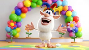 Буба. С первым апреля!  Весёлые мультики для детей, сборник Буба