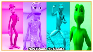 Зелёный Человек Танцует Битва Дама ту косита Alien Гумибер и Сиреноголовый battle #105 в Tiles Hop