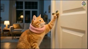 Серебристый котёнок играет в мобильные игры даже в ванне! Дейзи злится