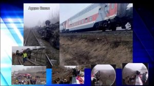 ЧП с поездом Москва-Челябинск: семь пассажирских вагонов перевернулись в Ульяновской области