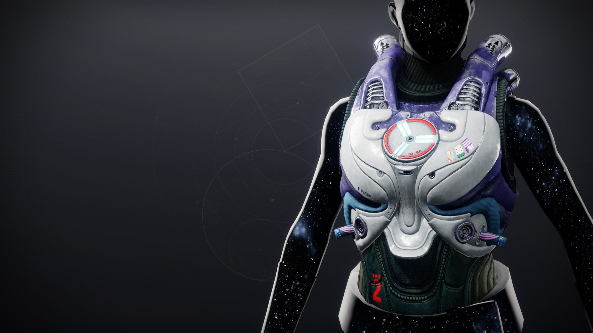 Дестини 2. Дополнение Отступники - Титан - Нагрудник Рискованное ускорение (тест).