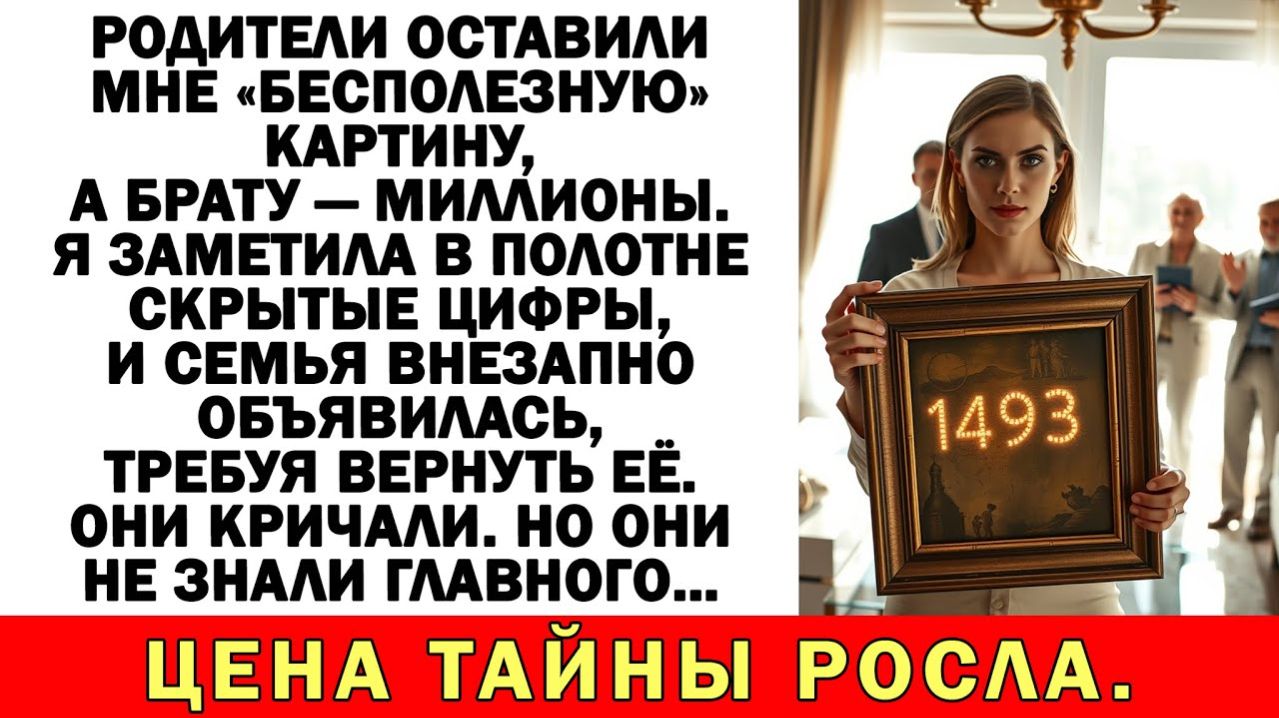 Истории из жизни | Мне досталась «бесполезная» картина. Пока я | Аудио рассказы | Жизненные истории