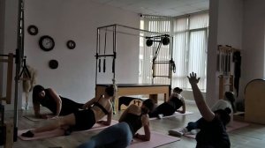 Пилатес продвинутого уровня про лимфодренаж.