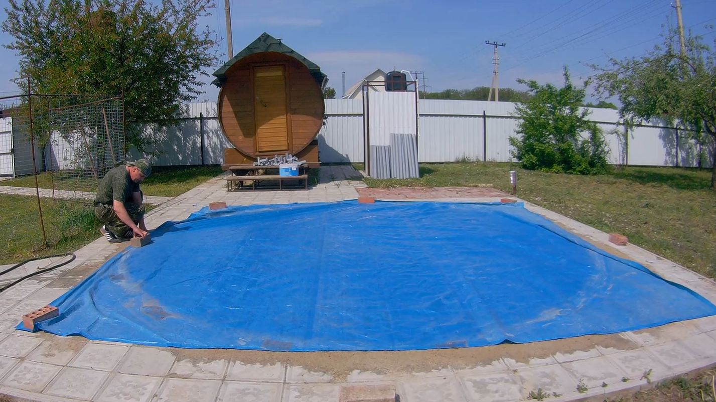 Установка Каркасного Бассейна от начала и до конца