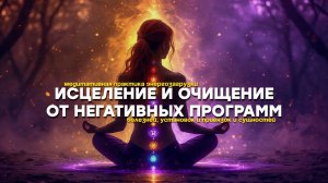 Медитация на исцеление и очищение от всех негативных привязок | NETALIEFLOW