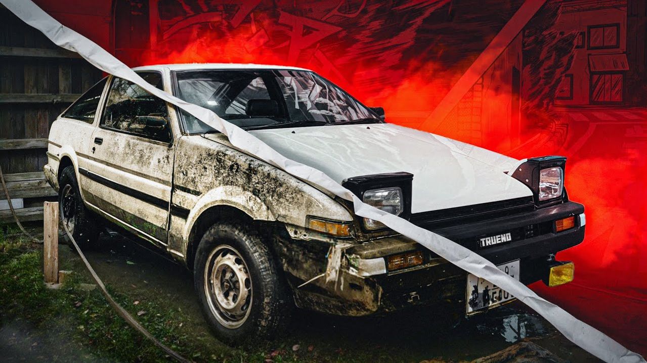 Нашел легендарную TOYOTA TRUENO AE86 в ОГОРОДЕ и дал ей ВТОРУЮ ЖИЗНЬ
