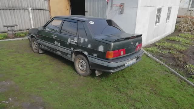 Ваз- 2115 совсем  в рыжие.