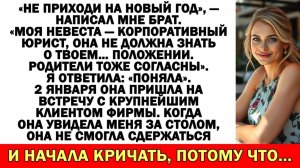 Истории из жизни| "Не приходи на Новый год", — сказал брат|Аудио рассказы|Жизненные истории