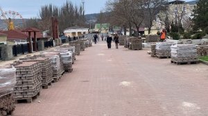 КРЫМ Феодосия Благоустройство Центральной Набережной Идет Полным ходом Вся Правдивость КРЫМСКИЙ