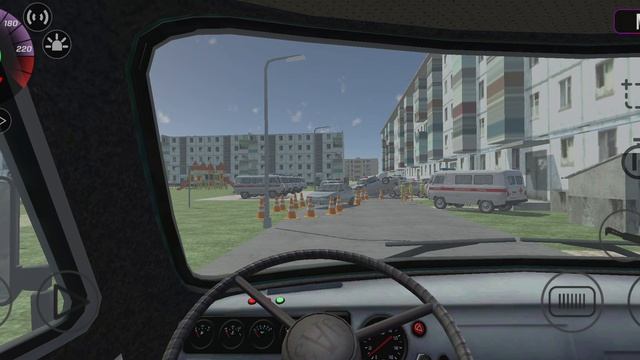 ваз краш-тест 2 - скорая