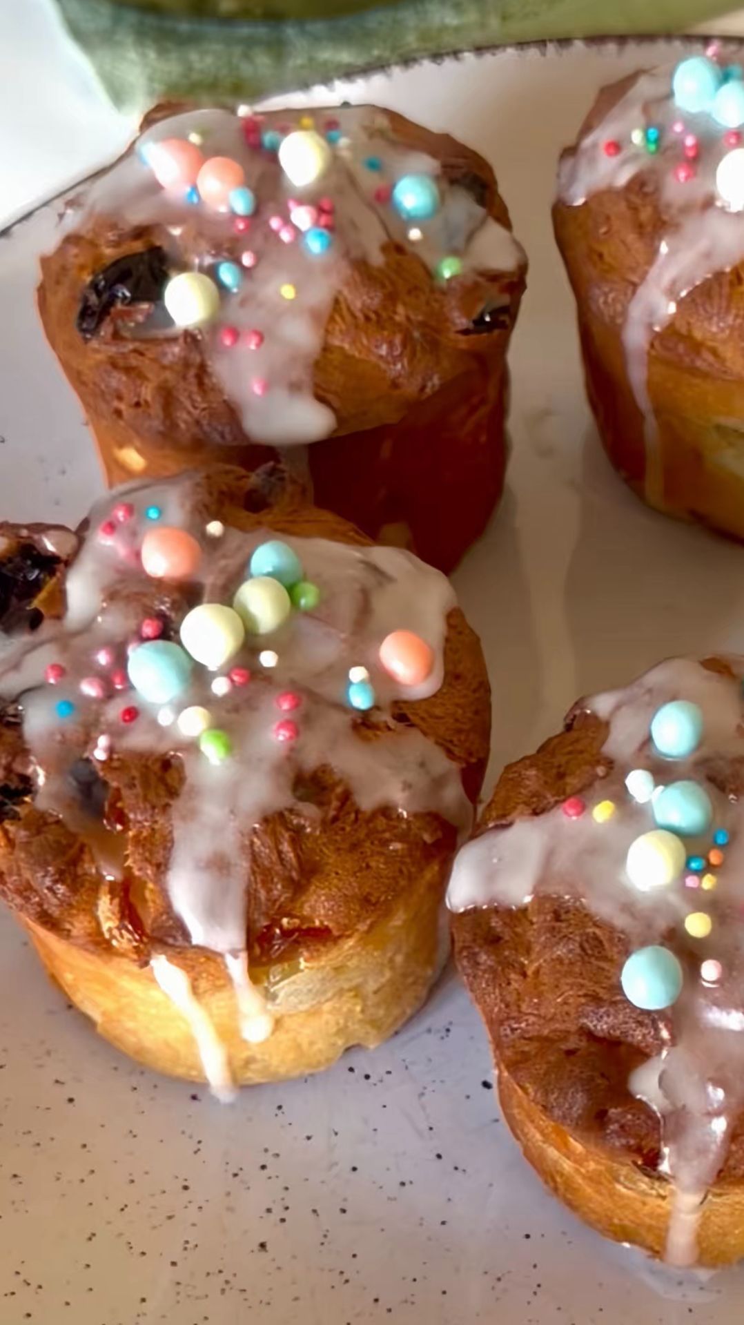 Быстрые творожные куличики 😍#foodru #рецепты #пасха #кулич #вкусноипросто #питание #еда