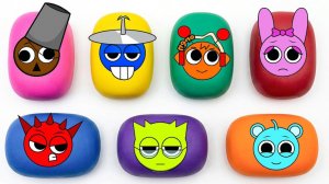 Мультики для детей и малышей 💖 Откроем и Узнаем, какой Спрунки выпадет из пластилина. Мультики мемы