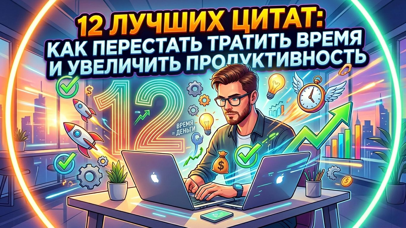 Как не терять время лучшие мысли о продуктивности цитаты о времени