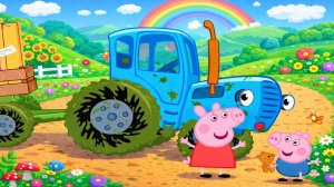 лучший детский мультфильм про машинки развивающие видео для малышей - Синий трактор