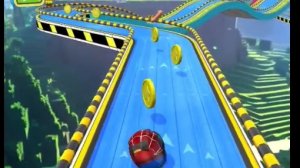 Going Balls Проверьте свои навыки в захватывающем приключении управляя шаром.  Присоединяйтесь к вес