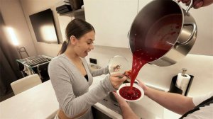 СВАРИЛИ с ПАРНЕМ Наш Первый СЕМЕЙНЫЙ БОРЩ с красной водичкой❤️❤️