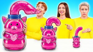 Большая, Средняя или Маленькая Тарелка Челлендж | Смешные Кулинарные Трюки от Multi DO Challenge