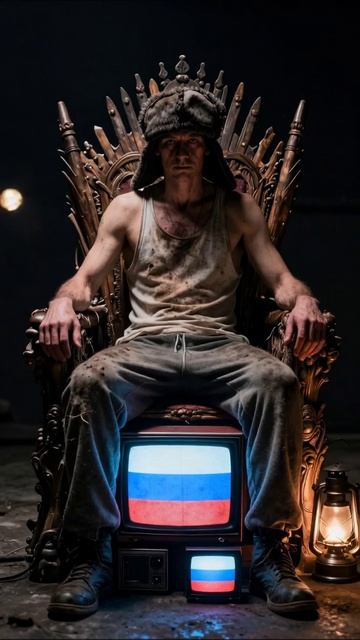 Печальное величие: тень на троне #пессимизм #разрушение #отчаяние