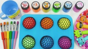 Насладиться ASMR-звуками кинетического песка радужного слайма ✨ своими руками с помощью ASMR 💖 #074