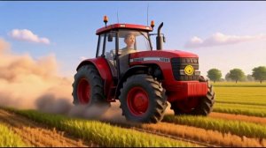 Трактор БРРРР 🚜 Песенка для детей. Учим звук Р весело