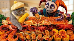 МУКБАНГ: ШЕФ МЯВЛ В ГОСТЯХ У ПРОТОТИПА АСМР РЕАКЦИЯ