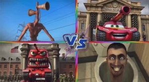 СКИБИДИ ТУАЛЕТ И СИРЕНОГОЛОВЫЙ: Битва против Маквина Танка 📢 КРУТОЙ МУЛЬТИК МОНСТРЫ