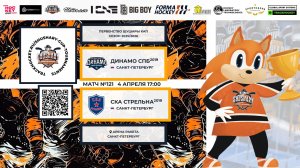 Матч №121 • Динамо СПб-2019 — СКА Стрельна-2019 • Shushary Cup 2018-U8 • 4 апреля 2026 в 17:00