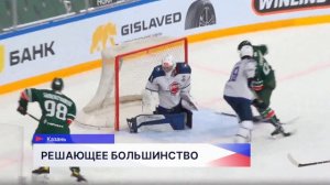 Хоккеисты нижегородской «Чайки» обыграли казанского «Ирбиса» в первом матче плей-офф