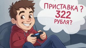 Консоль за 322 рубля.Обзор.