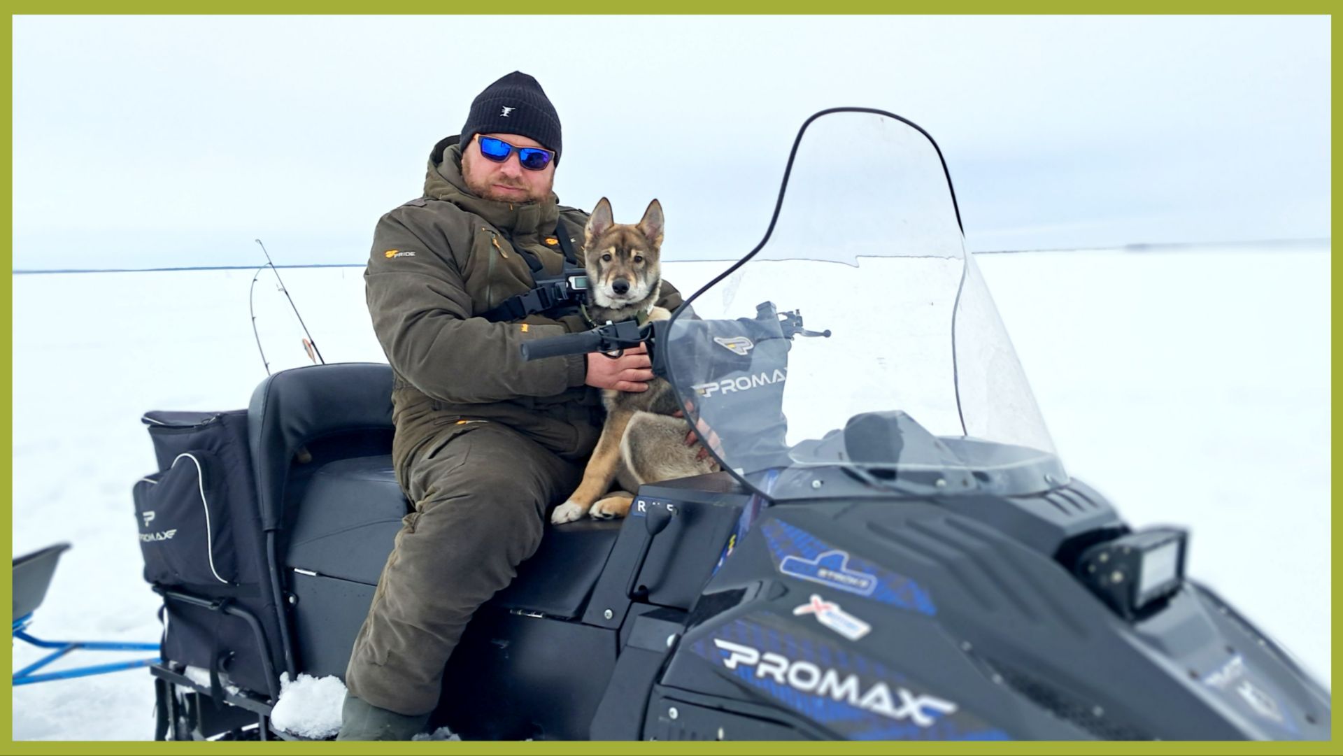 День второй. Волчок и первая рыбалка в этом году.