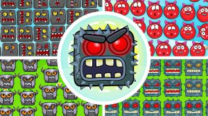 мультики Красный шарик ред бол 4 прохождение игры  | игровые мультфильмы, видео для детей