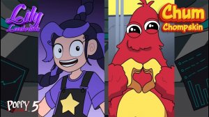 Мисс Грейс превращается в ЛИЛИ ЛАВБРЕЙДС И ЧАМ ЧОМПКИНСА Анимация превращения реакция