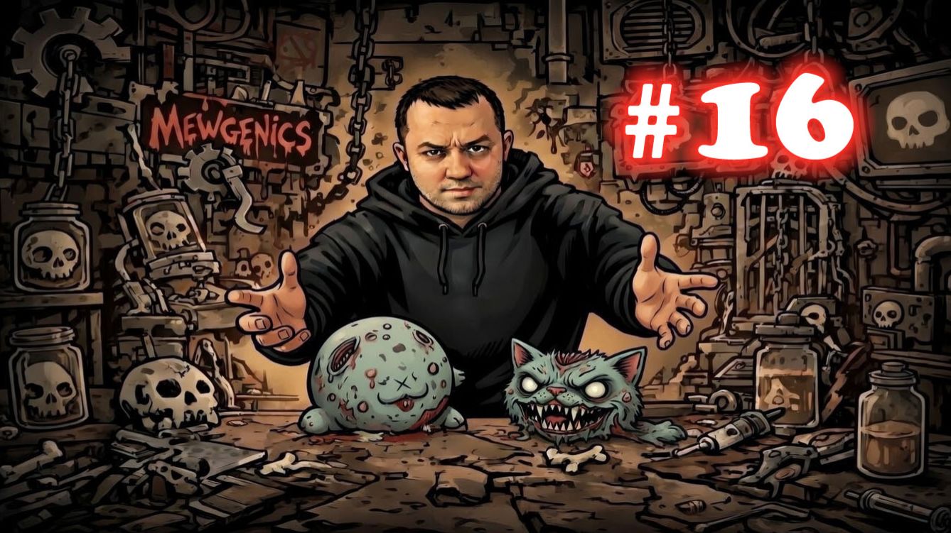 Mewgenics прохождение №16 | Завалил забег | Босс Гильотина со своим тело в 3 раз | Улучшил Дом |