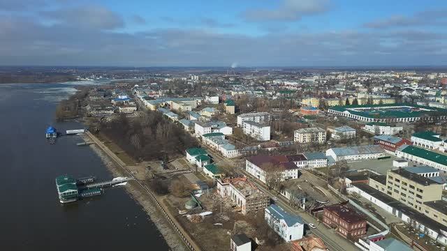 Кострома, с высоты птичьего полёта. Красивейшие кадры, город, река, окрестности. 4 часть.