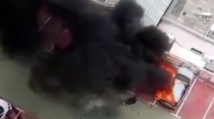 На Ближнем Востоке полыхают промышленные предприятия.