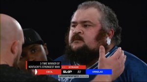 STRONGEST MAN WINNER vs PRO WRESTLER!!  | Power Slap 18: Cecil vs Ornelas | FULL MATCH