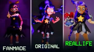 ЛИЛИ ЛАВБРЕЙДЗ В РЕАЛЬНОЙ ЖИЗНИ VS ОРИГИНАЛ VS FANMADE — СРАВНЕНИЕ POPPY PLAYTIME 5 РЕАКЦИЯ